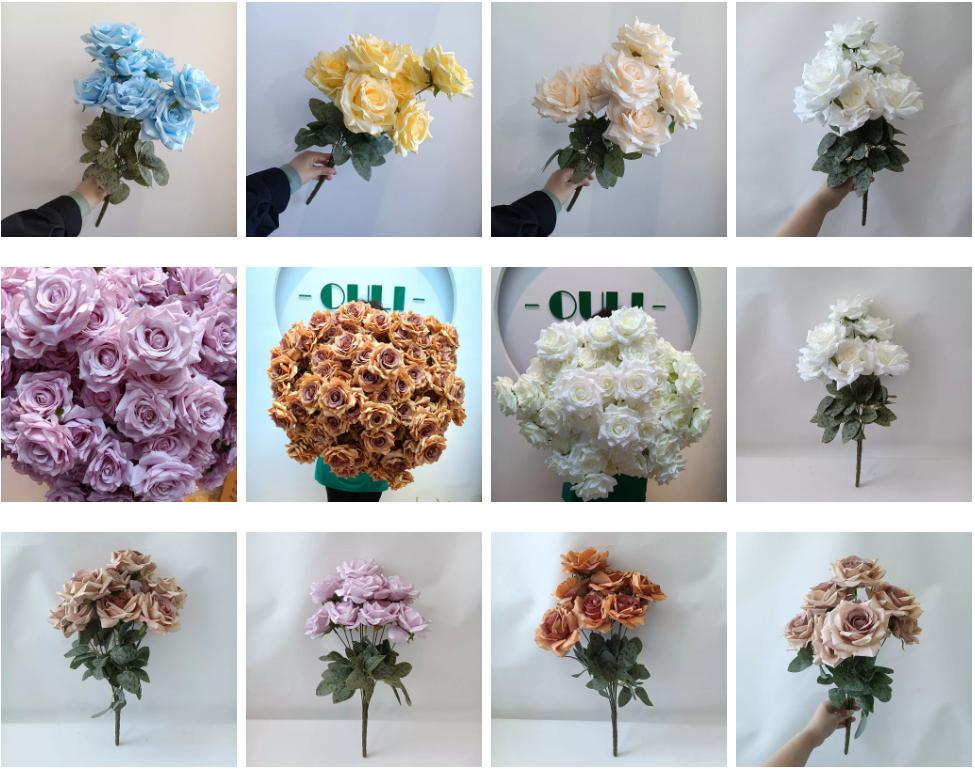 Kunstige rosebuketter engrosguide