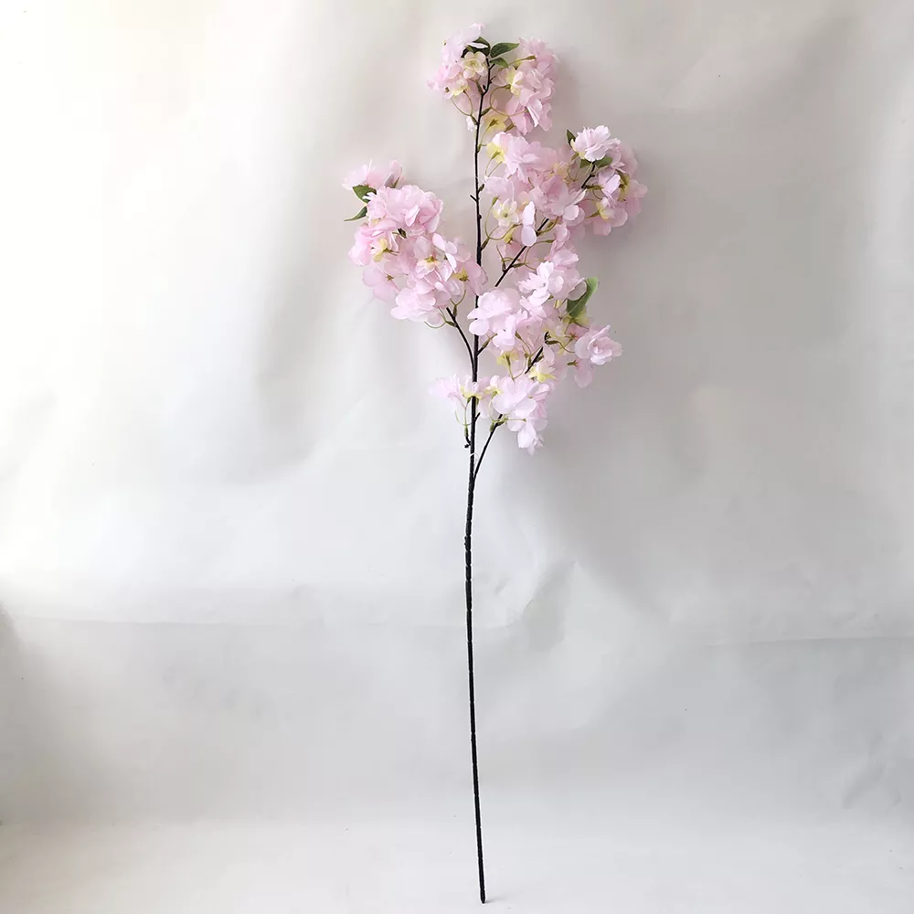 3 gafler kunstig kirsebærblomst