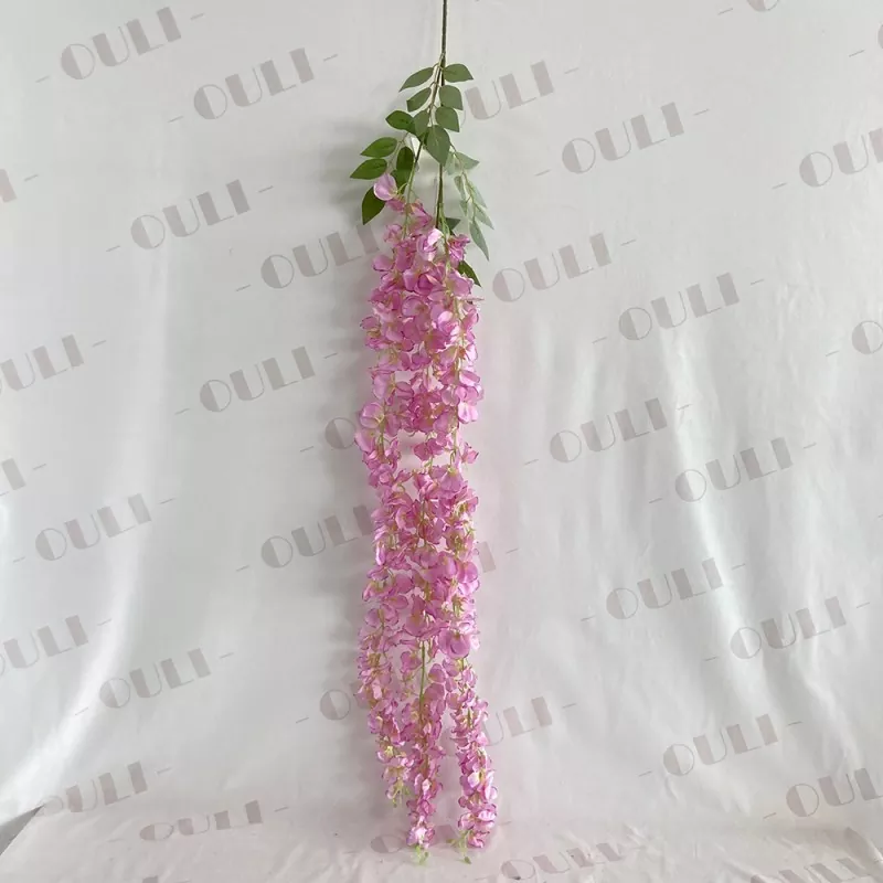 3 gafler kunstige wisteria blomster