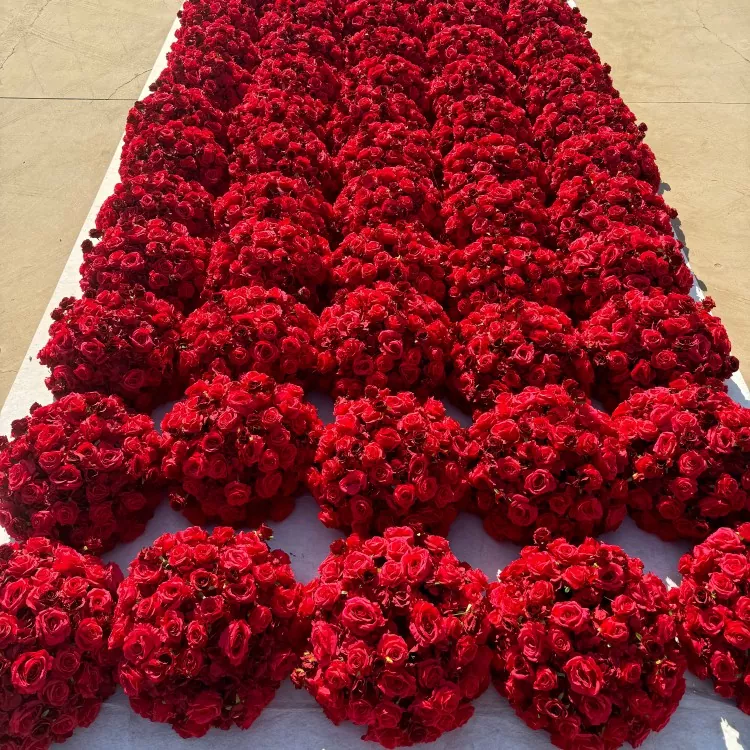 Kunstig blomsterbold