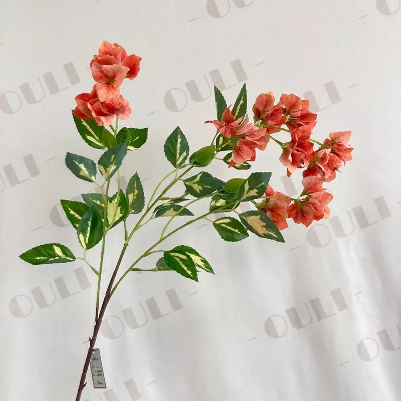 faux bougainvillea garland