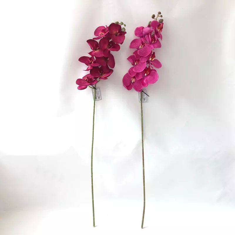 Silke kunstige orkidéblomster